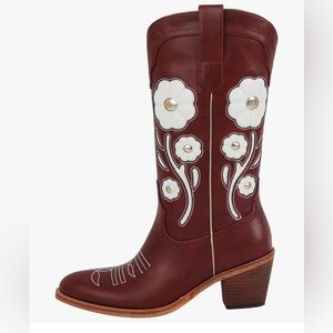 NWT-Cowgirl Boots for Women 5cm Heel
